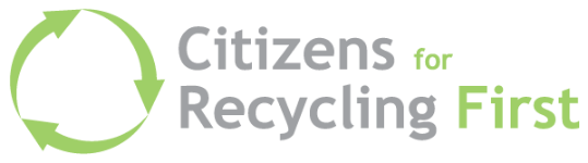Citizens for Recycling First Logo